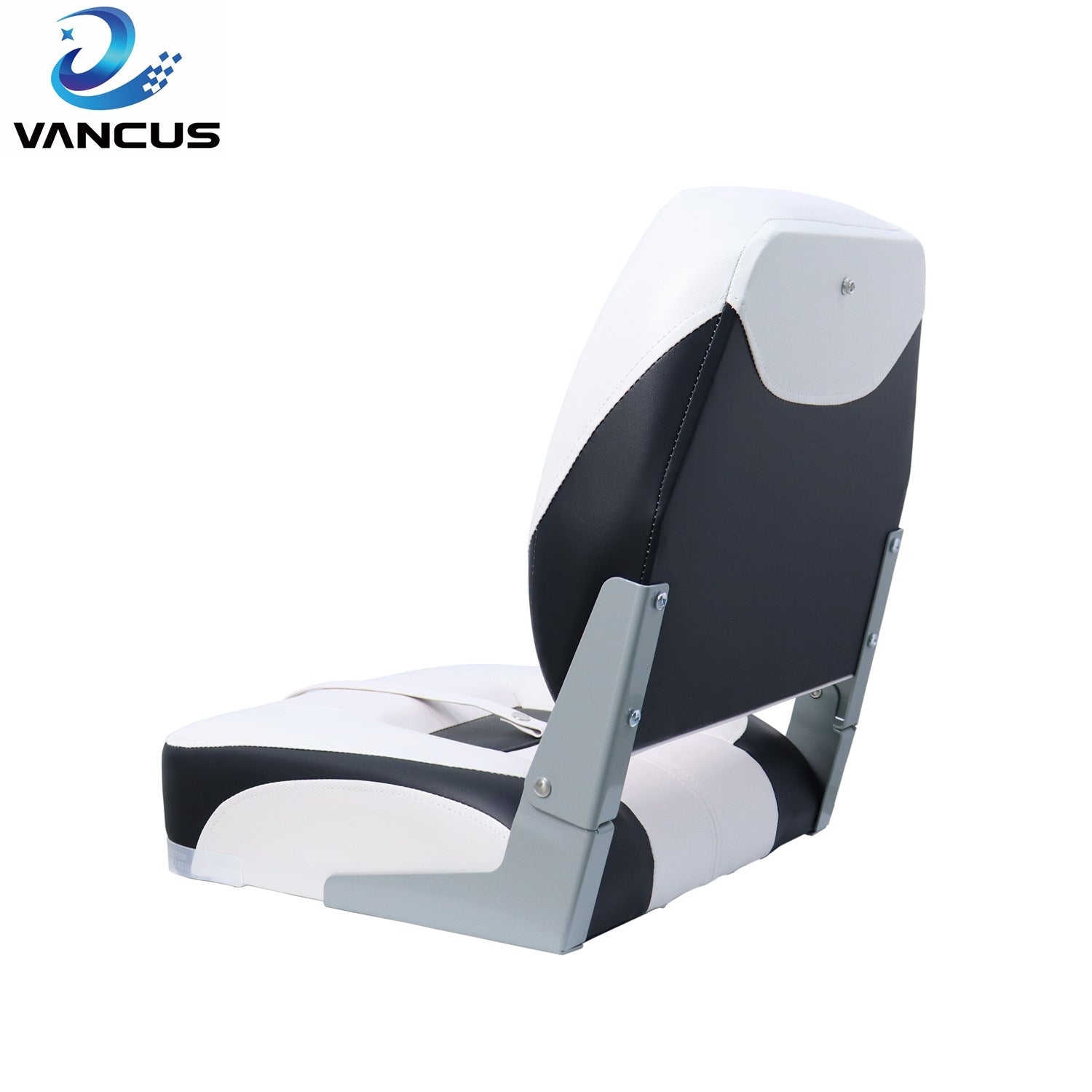 Black Low Back Marine Fishing Chairs Boat Swivel seat
