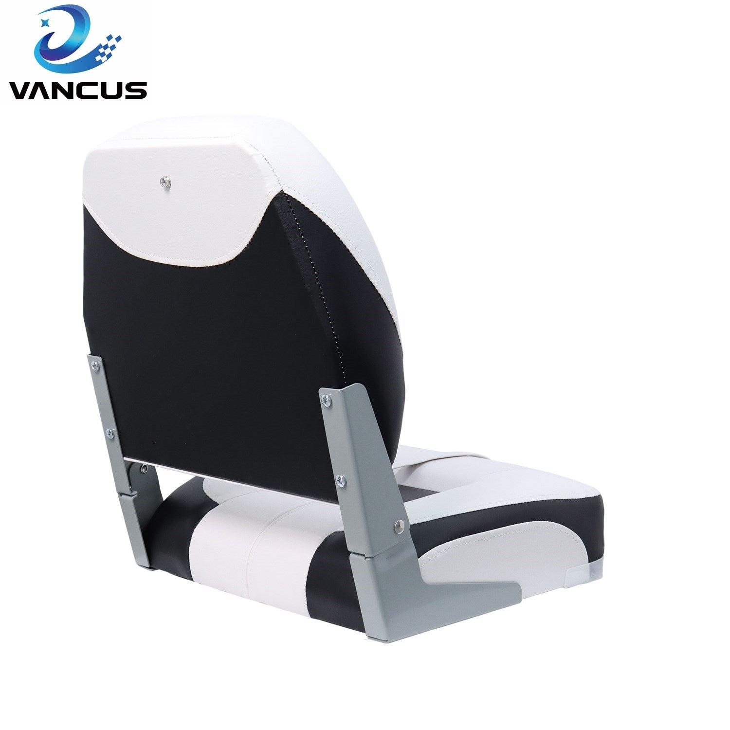 Black Low Back Marine Fishing Chairs Boat Swivel seat