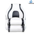 1PC High back boat seat black Captain Boat bucket seat with Adjustable leg rest
