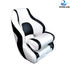 1PC High back boat seat black Captain Boat bucket seat with Adjustable leg rest