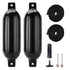 2 pack black boat fenders