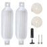 2 pack white boat fenders 