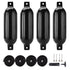4 pack black boat fenders