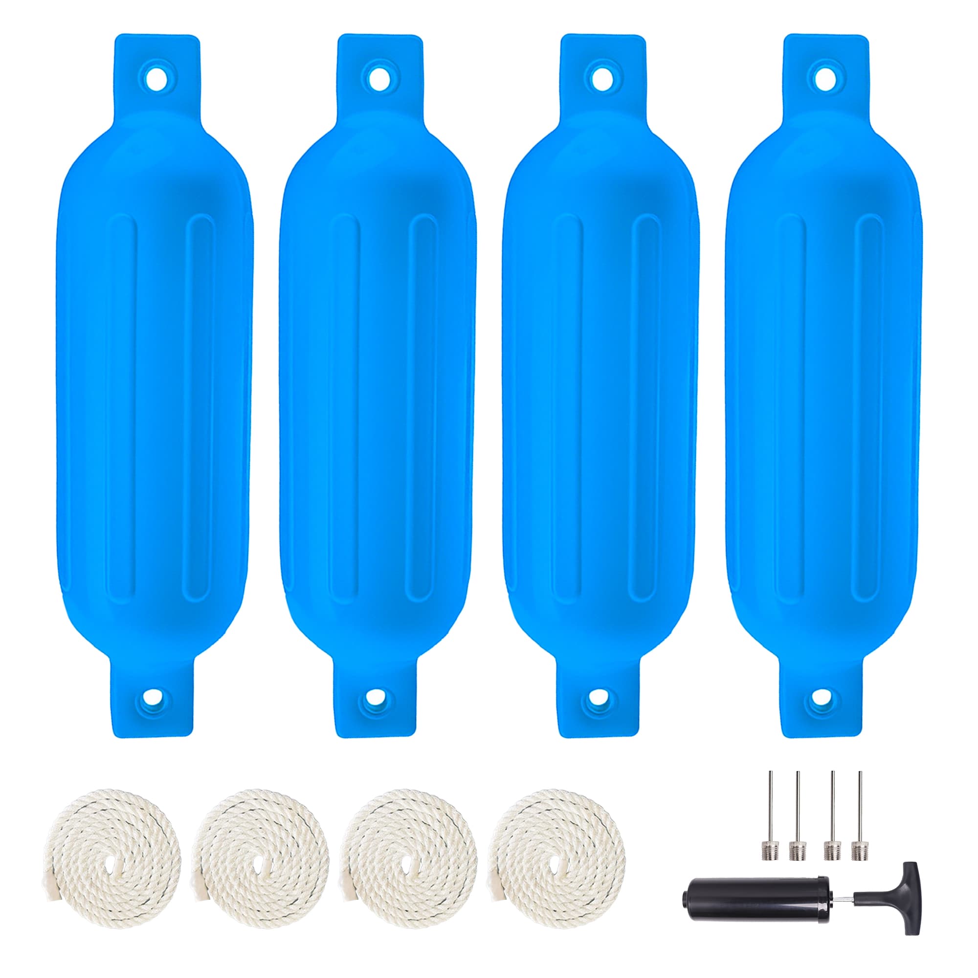 4 pack blue boat fenders
