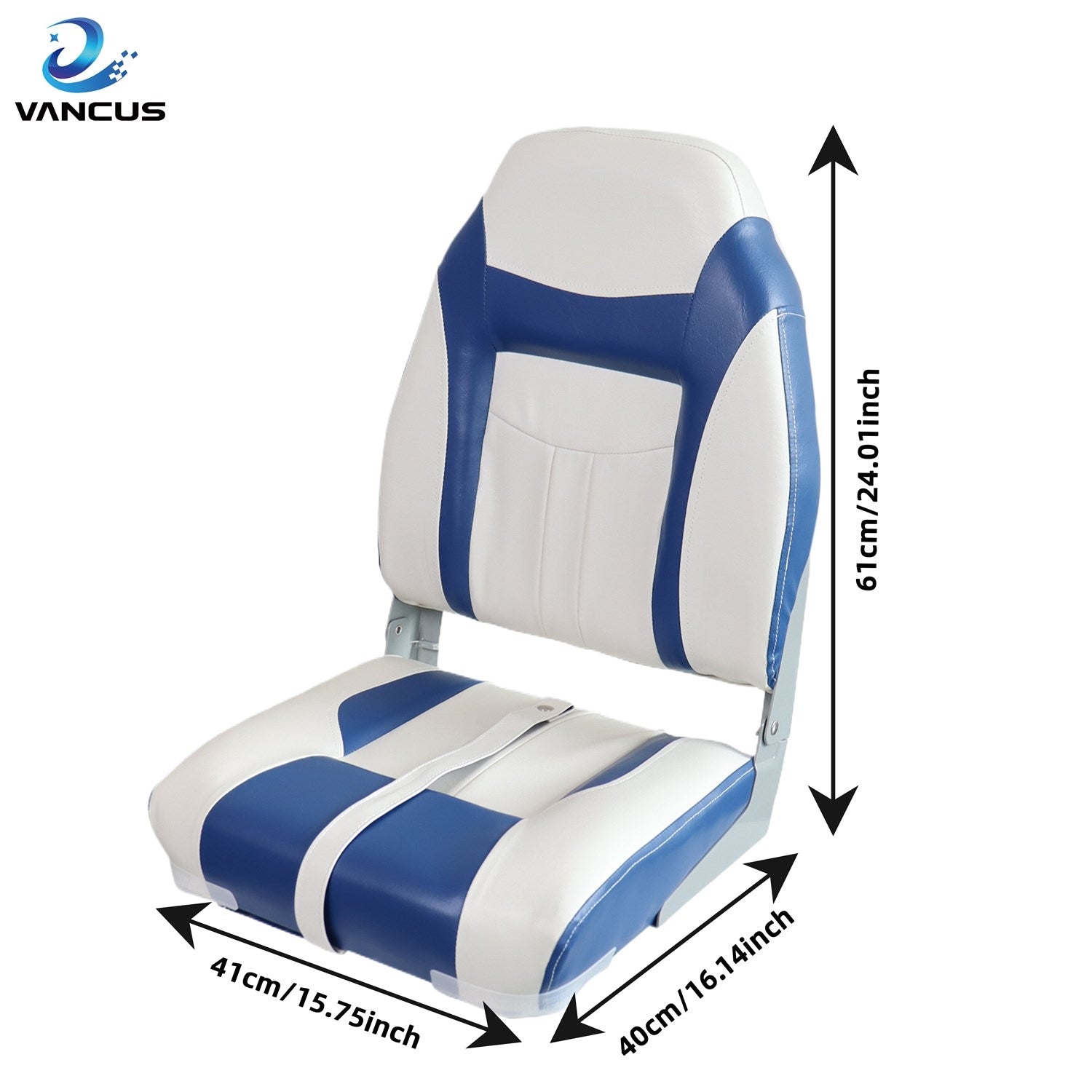 Marine Vinyl Fishing Boat Chair Standard Swivel Boat Seat