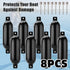 8 PCS black boat fenders