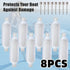 8 pcs white boat fenders