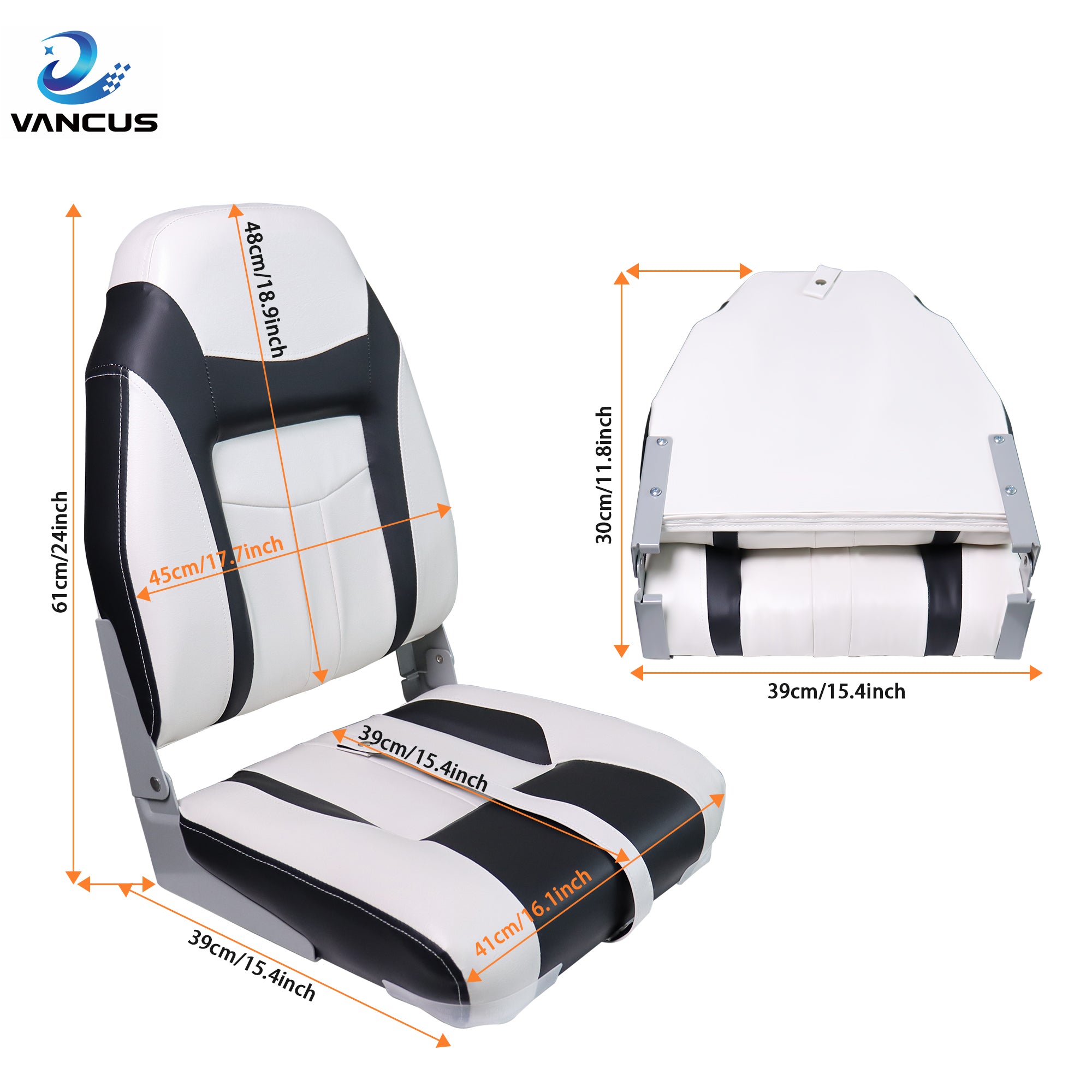 A set of two high back boat seats bass boat seats for sale