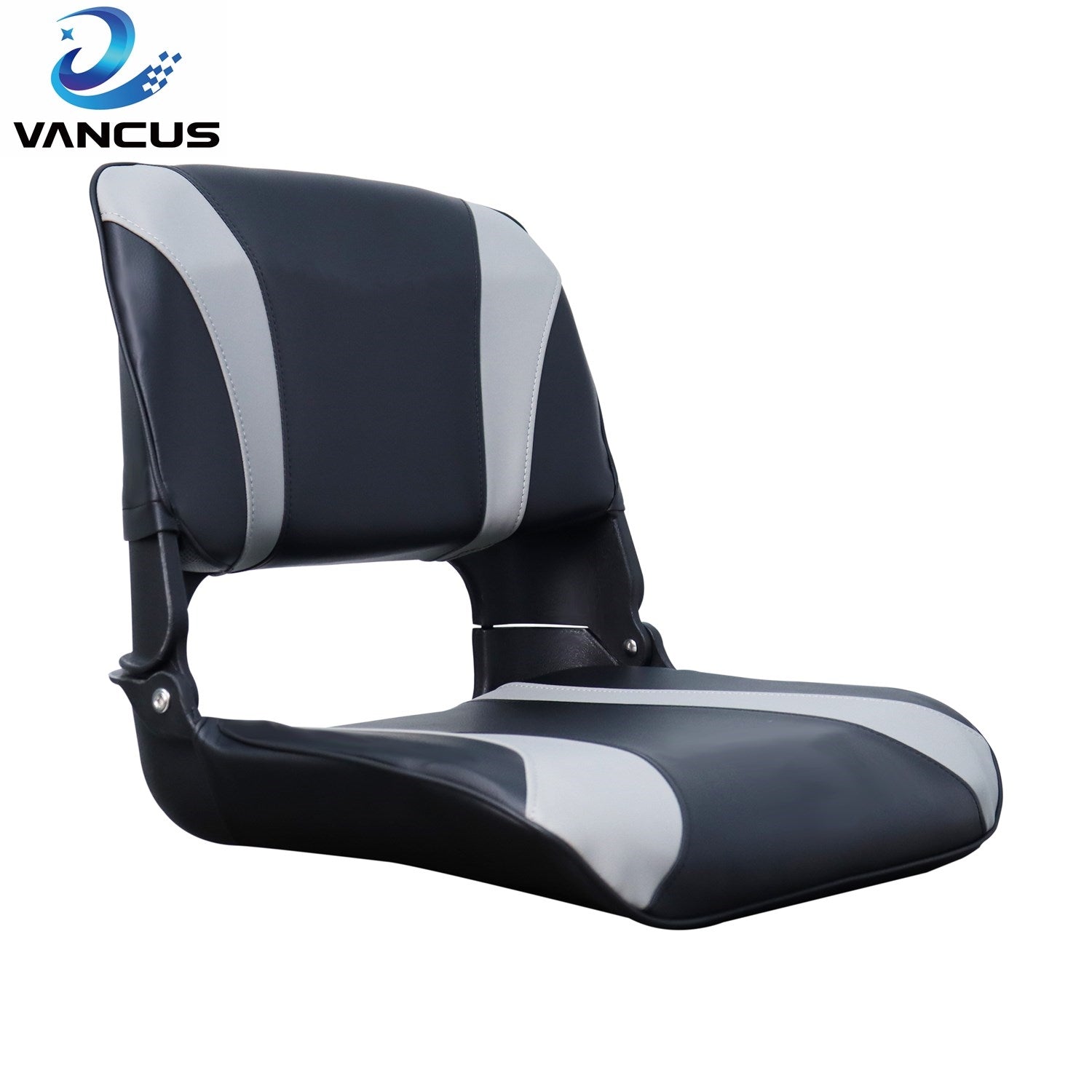 Black Attwood Padded Flip Boat Seat high quality Folding Plastic Boat Seat