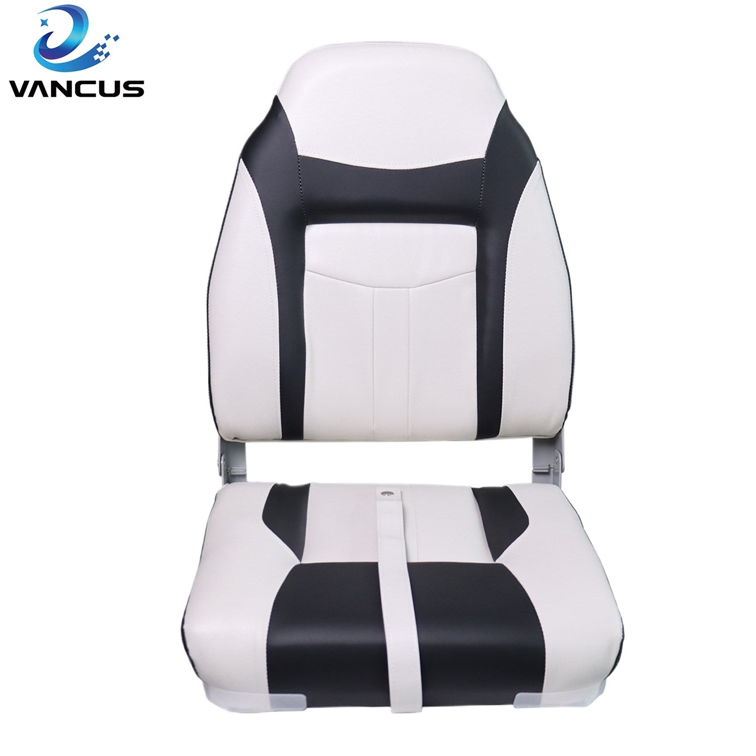 High Back fishing seat for boat Black boat seat vinyl