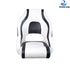 1PC High back boat seat black Captain Boat bucket seat with Adjustable leg rest
