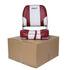 Red Marine Passenger Seat Low Back Fishing Bost Seat Single Folding Seat