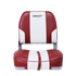 Red Marine Passenger Seat Low Back Fishing Bost Seat Single Folding Seat
