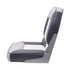 1PC fishing boat seat Gray Low Back boat seats Fold down