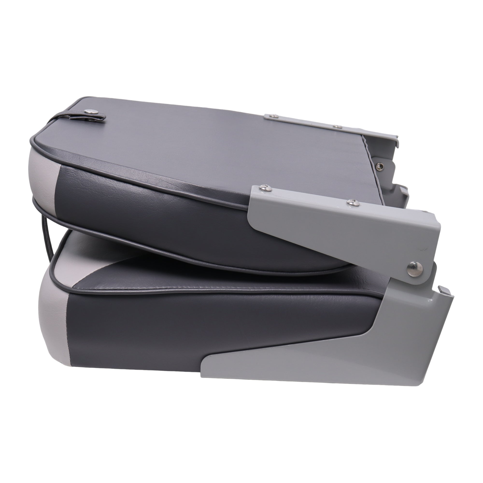 1PC fishing boat seat Gray Low Back boat seats Fold down