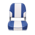 Blue Boat Seat Folding Captain Chair Yacht Seat For Fishing Boat