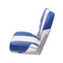 Blue Boat Seat Folding Captain Chair Yacht Seat For Fishing Boat