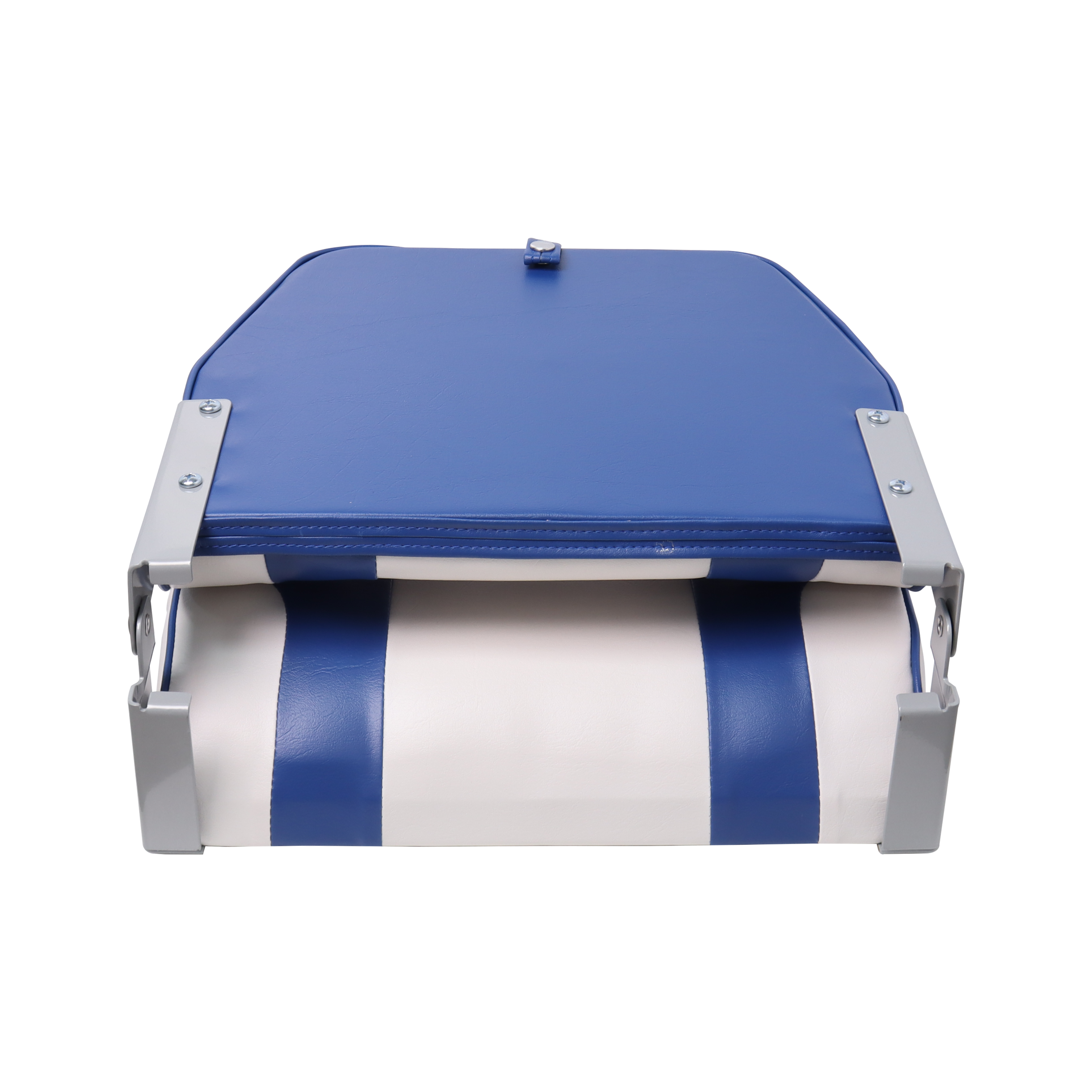 Blue Boat Seat Folding Captain Chair Yacht Seat For Fishing Boat