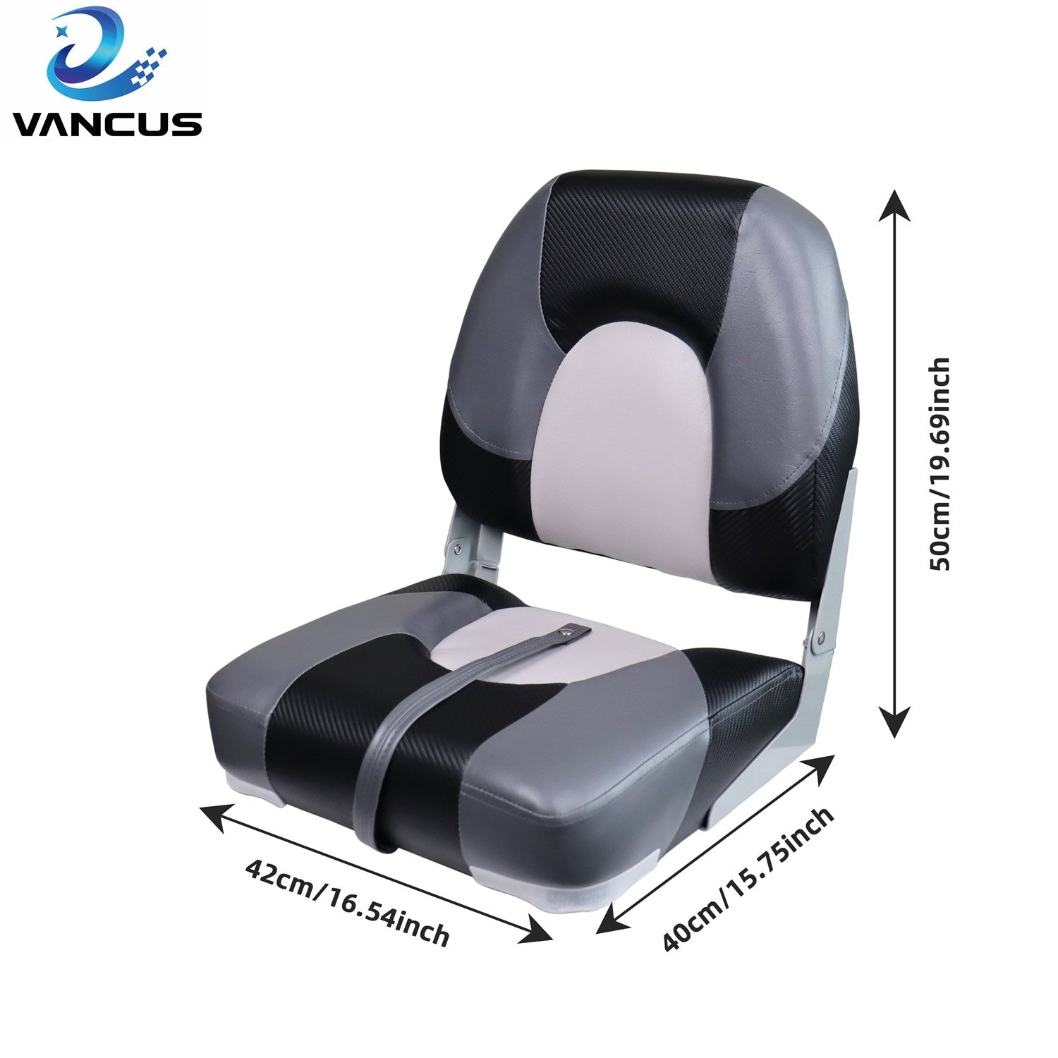 Luxury Fold Down Seats Fishing Bass Boat Chair